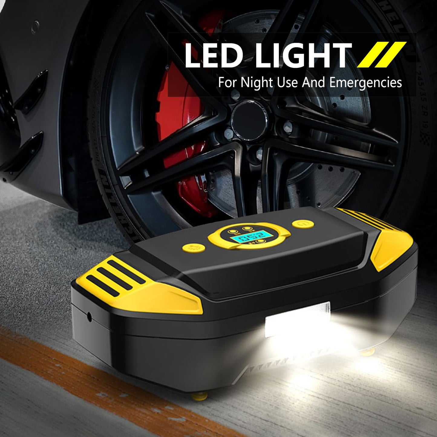 Cordless Vehicle Mounted Dual Purpose Inflatable Pump DC