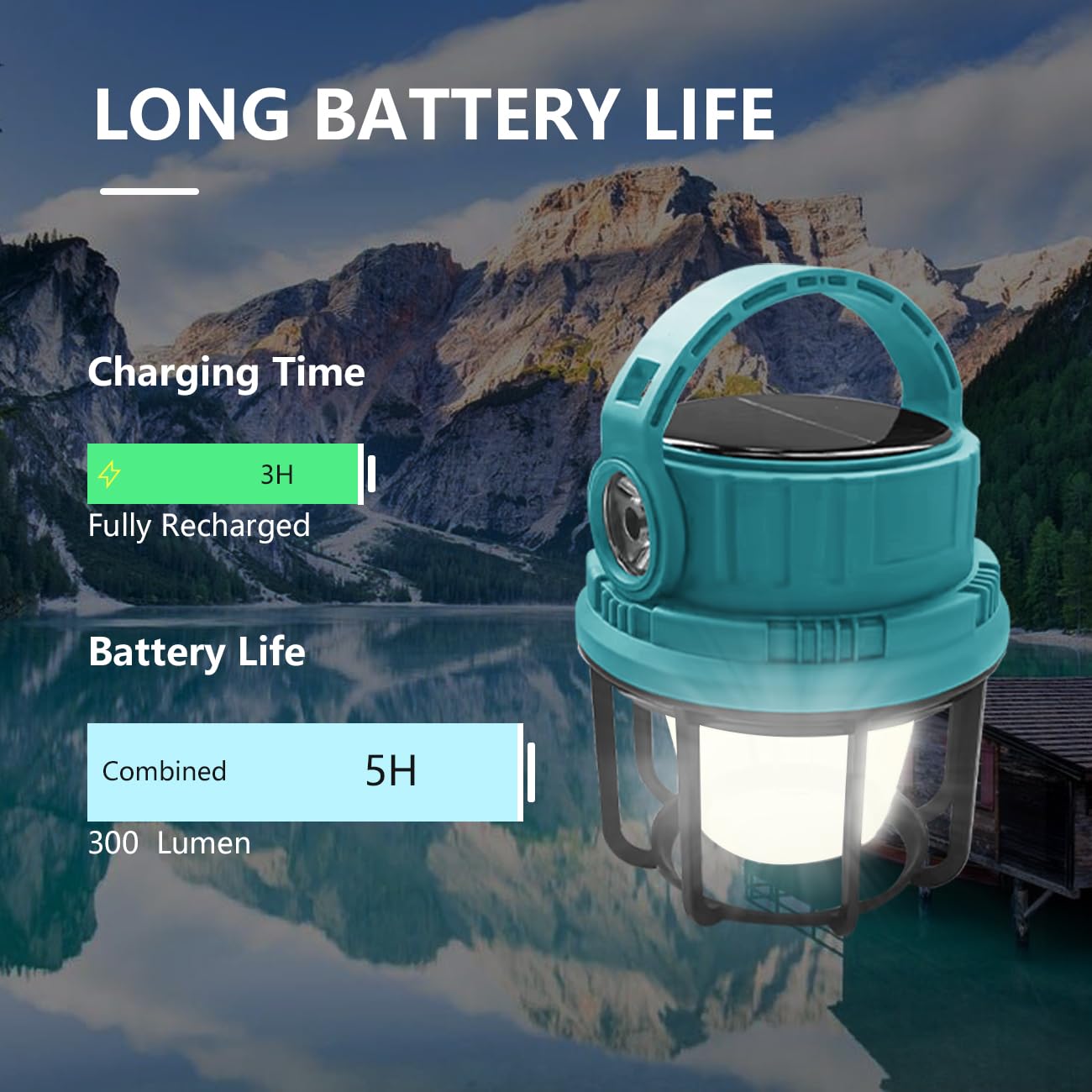 LED Camping Lantern Rechargeable