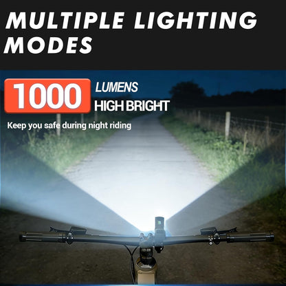 USB-C Rechargeable LED Bicycle Front Light