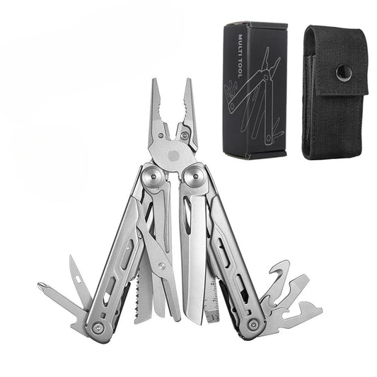 16IN1 Stainless Steel Safety Full Locking Multitool Pliers Belt Clip Multitool DIY Metric Multi Tool