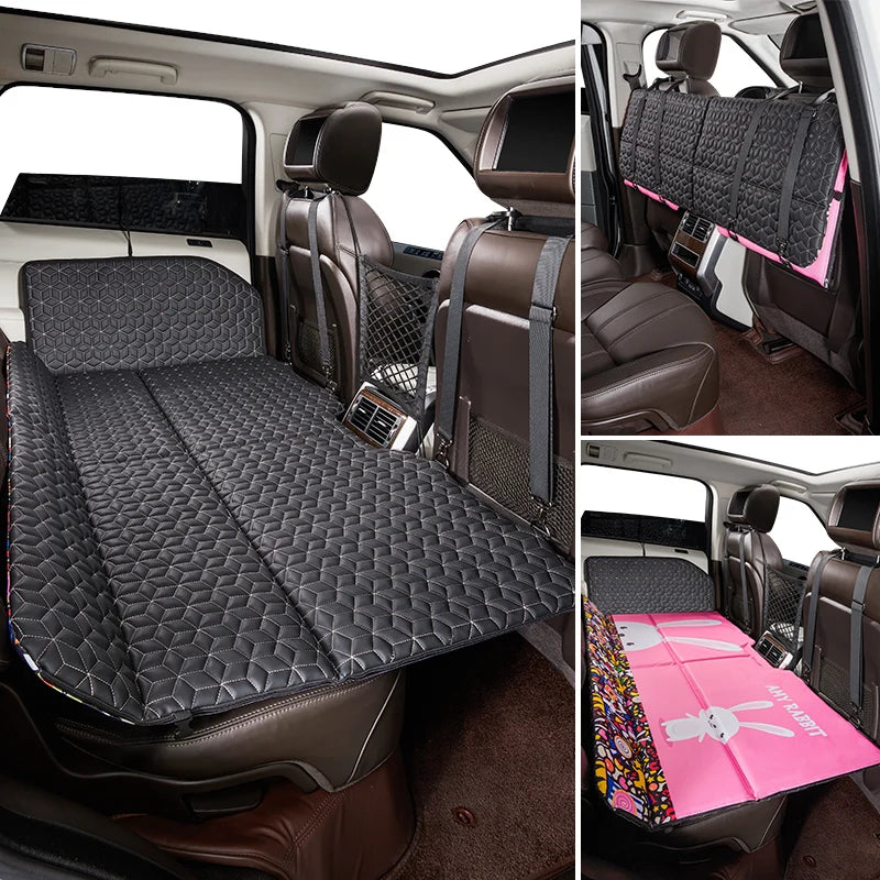 Wholesale Non-inflatable Car Mattress Car SUV Rear Sleeping Mattress with Storage Bag Travel Car Sleeping Mattress
