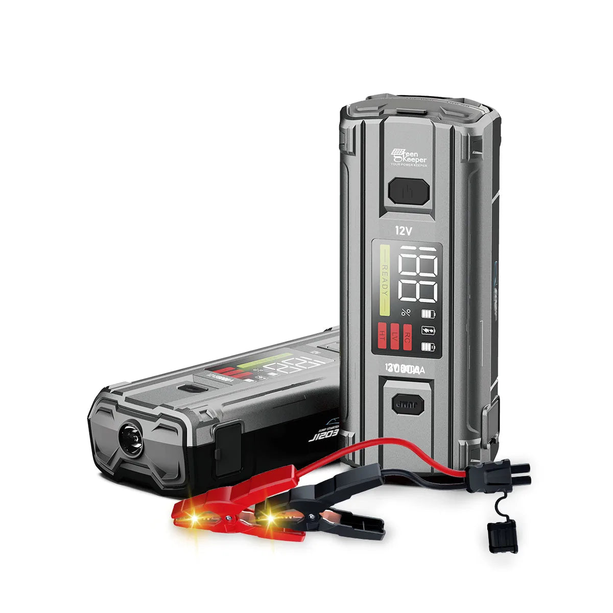 12V 3000A Battery Jump Starter UltraSafe Fit Extreme Temperatures Portable Battery Jump Starter for Vehicles Car