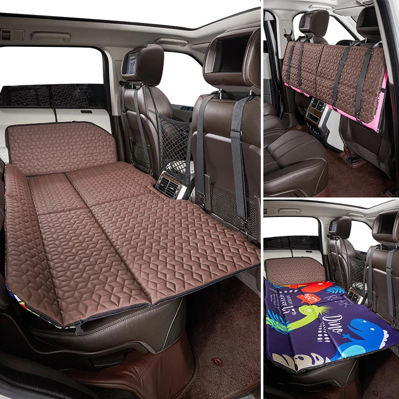 Wholesale Non-inflatable Car Mattress Car SUV Rear Sleeping Mattress with Storage Bag Travel Car Sleeping Mattress