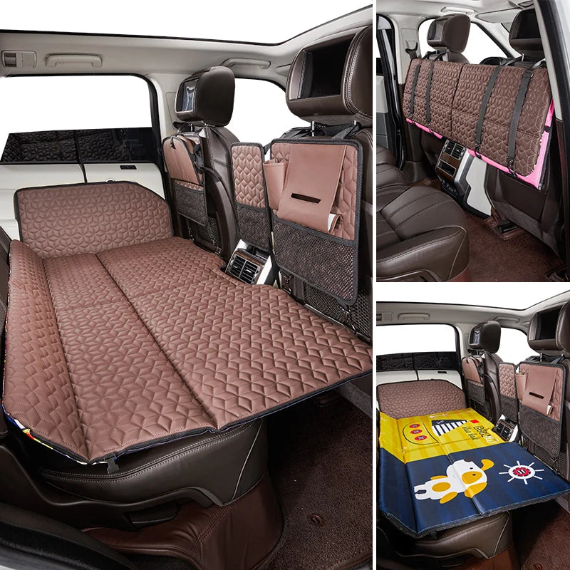 Wholesale Non-inflatable Car Mattress Car SUV Rear Sleeping Mattress with Storage Bag Travel Car Sleeping Mattress