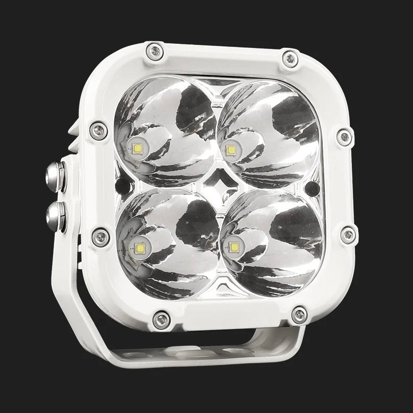 White Housing IP68 Waterproof Auxiliary Led Driving Light High Chip Off Road Truck 40W Mini Led Work Lights