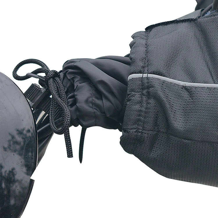 Waterproof Winter Motorcycle Handle Warmer Cover and Gloves Handlebar Muffs for Comfort and Protection