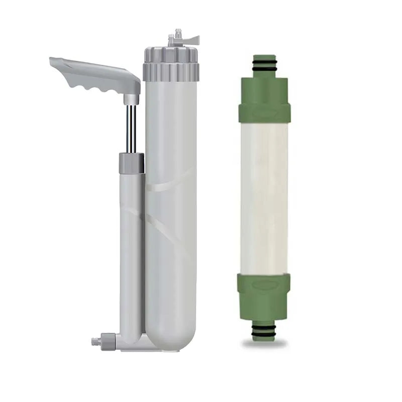 Filterwell Personal UF Membrane Travel Water Filter  Water Purifier Camping Hand Pump Outdoor Water Filter