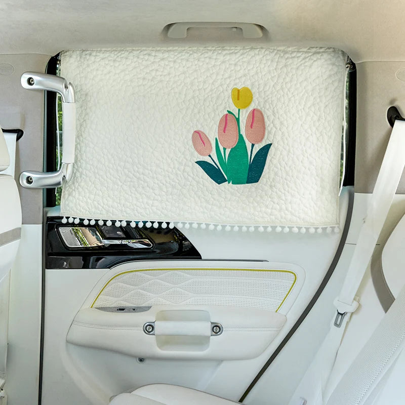 Wholesale Magnetic Car Sun Shade UV Protection Car Curtain Window Sunshade Side Window Curtain