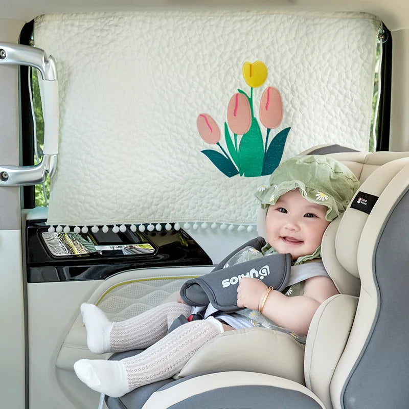 Wholesale Magnetic Car Sun Shade UV Protection Car Curtain Window Sunshade Side Window Curtain