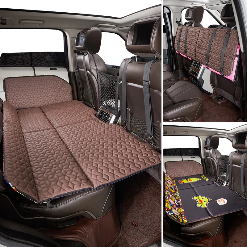Wholesale Non-inflatable Car Mattress Car SUV Rear Sleeping Mattress with Storage Bag Travel Car Sleeping Mattress