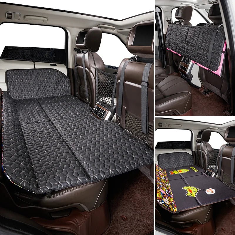 Wholesale Non-inflatable Car Mattress Car SUV Rear Sleeping Mattress with Storage Bag Travel Car Sleeping Mattress