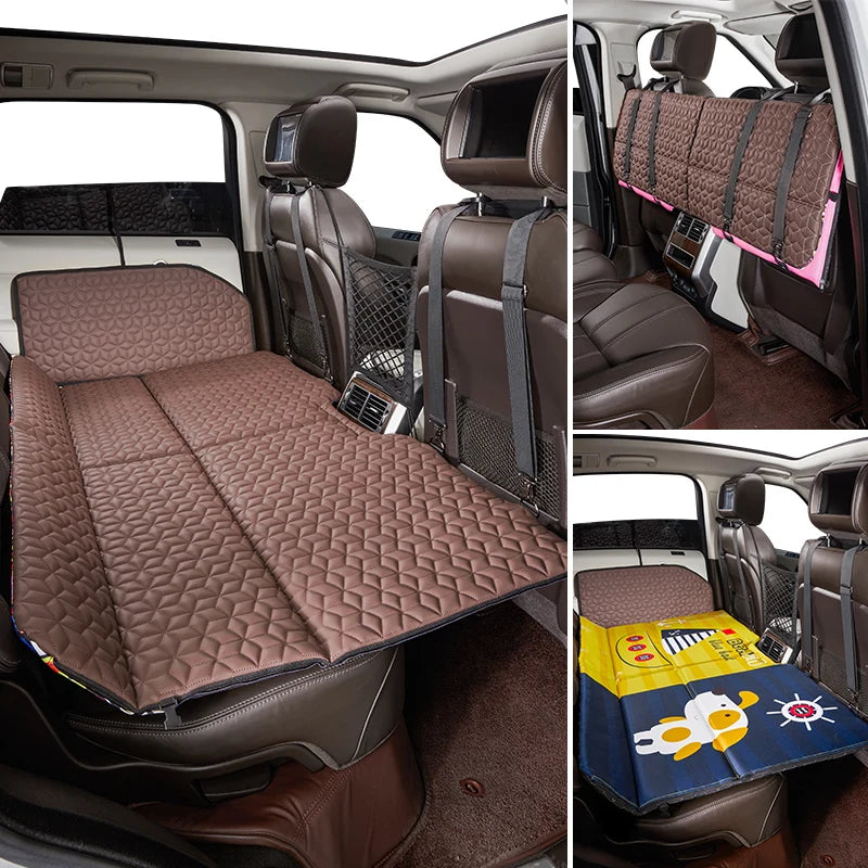 Wholesale Non-inflatable Car Mattress Car SUV Rear Sleeping Mattress with Storage Bag Travel Car Sleeping Mattress