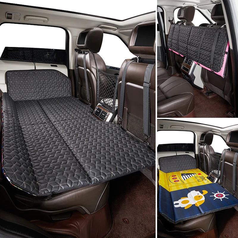 Wholesale Non-inflatable Car Mattress Car SUV Rear Sleeping Mattress with Storage Bag Travel Car Sleeping Mattress