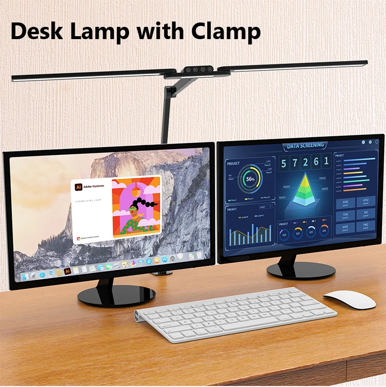 95cm Long  Computer Task Lamp Eye-Caring Led Learning Desk LampSwing Arm Table Lamp,Desk Lamp for Home Office