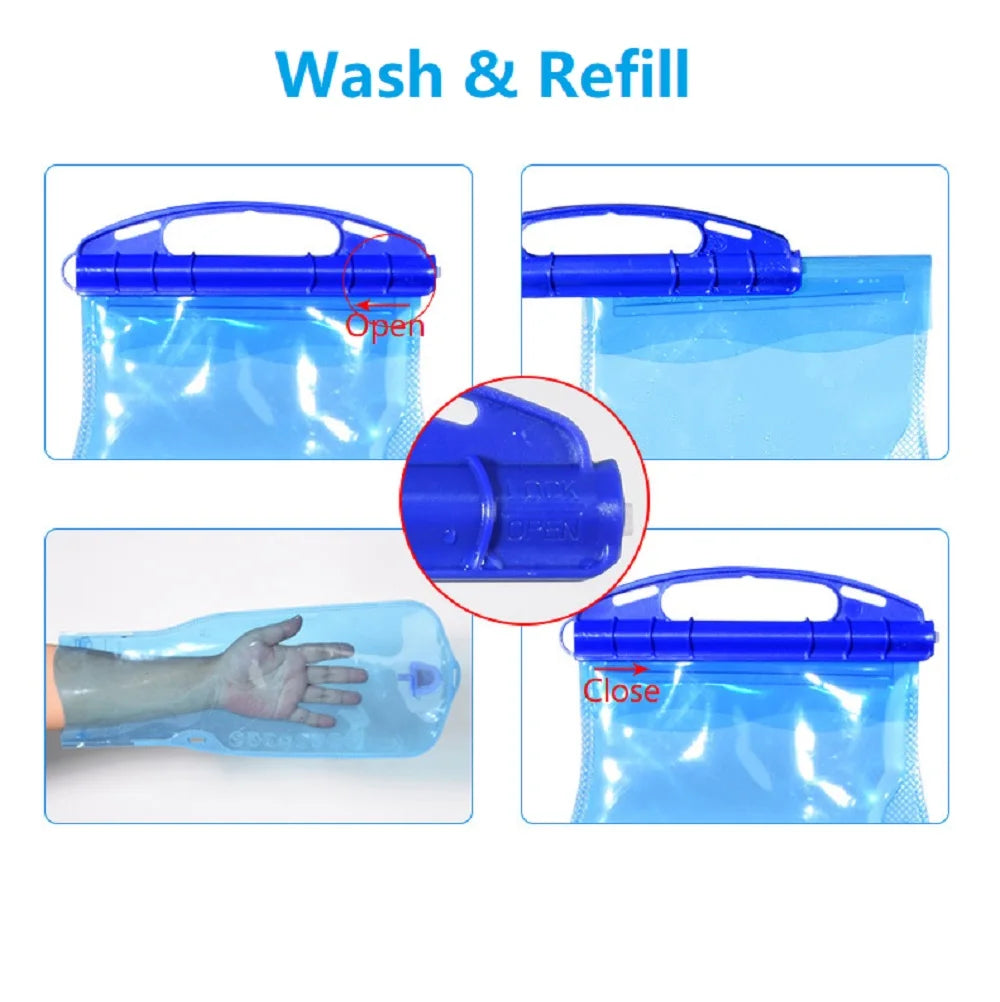 Gravity Water Filter Straw, Portable Water Purifier Survival for Camping, Hiking, Backpacking and Emergency Preparedness