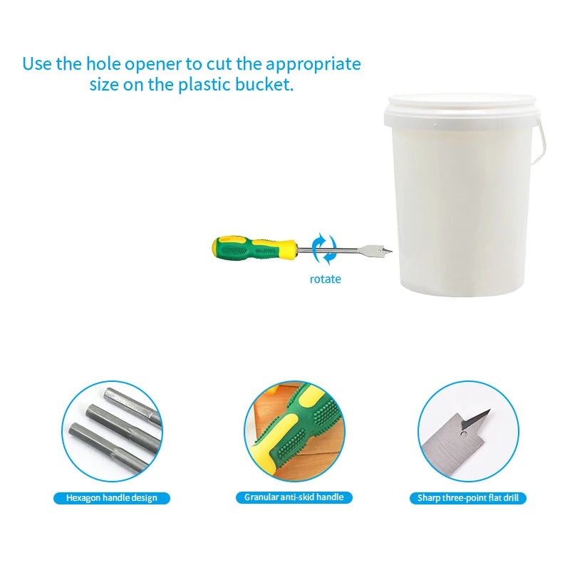 Filterwell Portable Outdoor Camping Hiking UF Plastic Bucket Gravity Water Filter