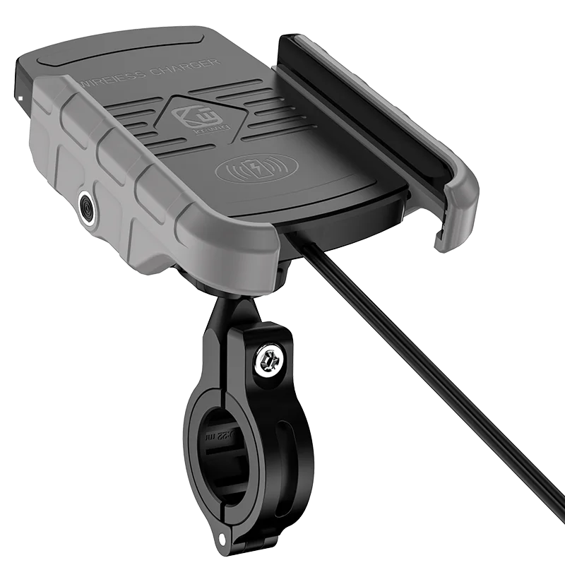 Waterproof Motorcycle Wireless Charger Phone Mount for Handlebar Electric Bike Rear Mirror Phone Holder With Charging