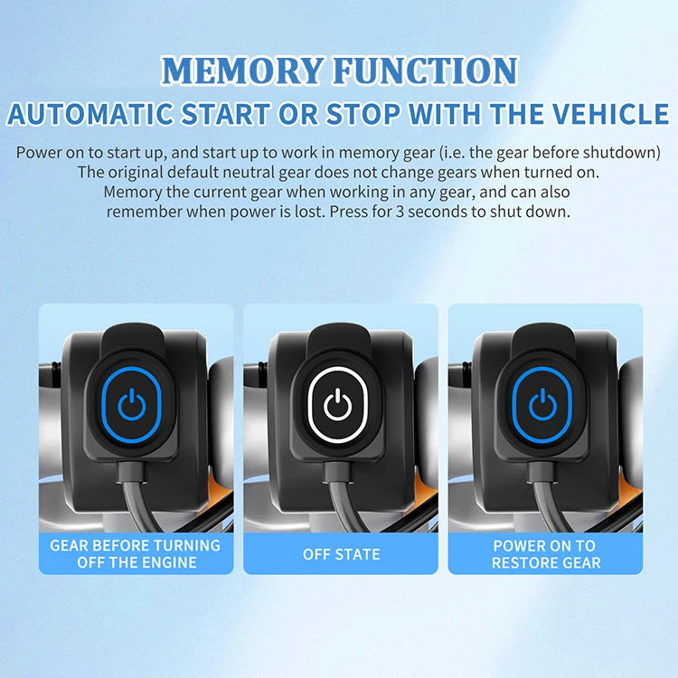Winter Heated Handlebar Atv 30w 5 Gear Atv Heated Grips for Four Wheel Vehicle