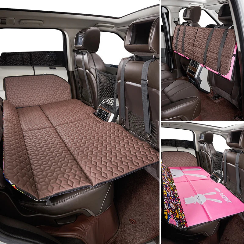 Wholesale Non-inflatable Car Mattress Car SUV Rear Sleeping Mattress with Storage Bag Travel Car Sleeping Mattress