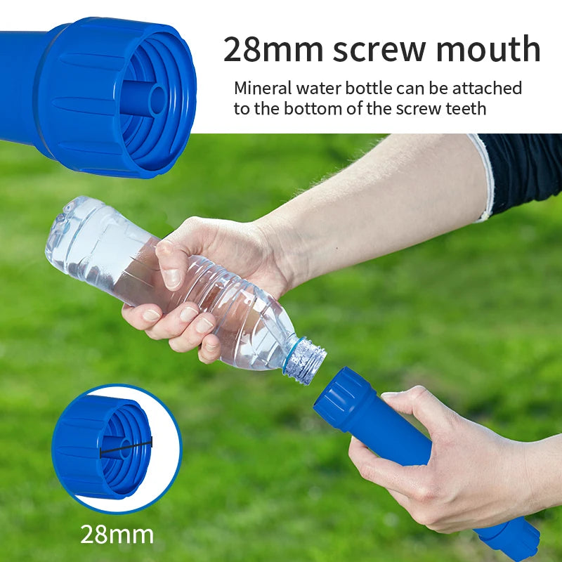 Filterwell UF Membrane Mini Hiking Outdoor Camping Water Filter Personal Portable Life Water Filter Straw