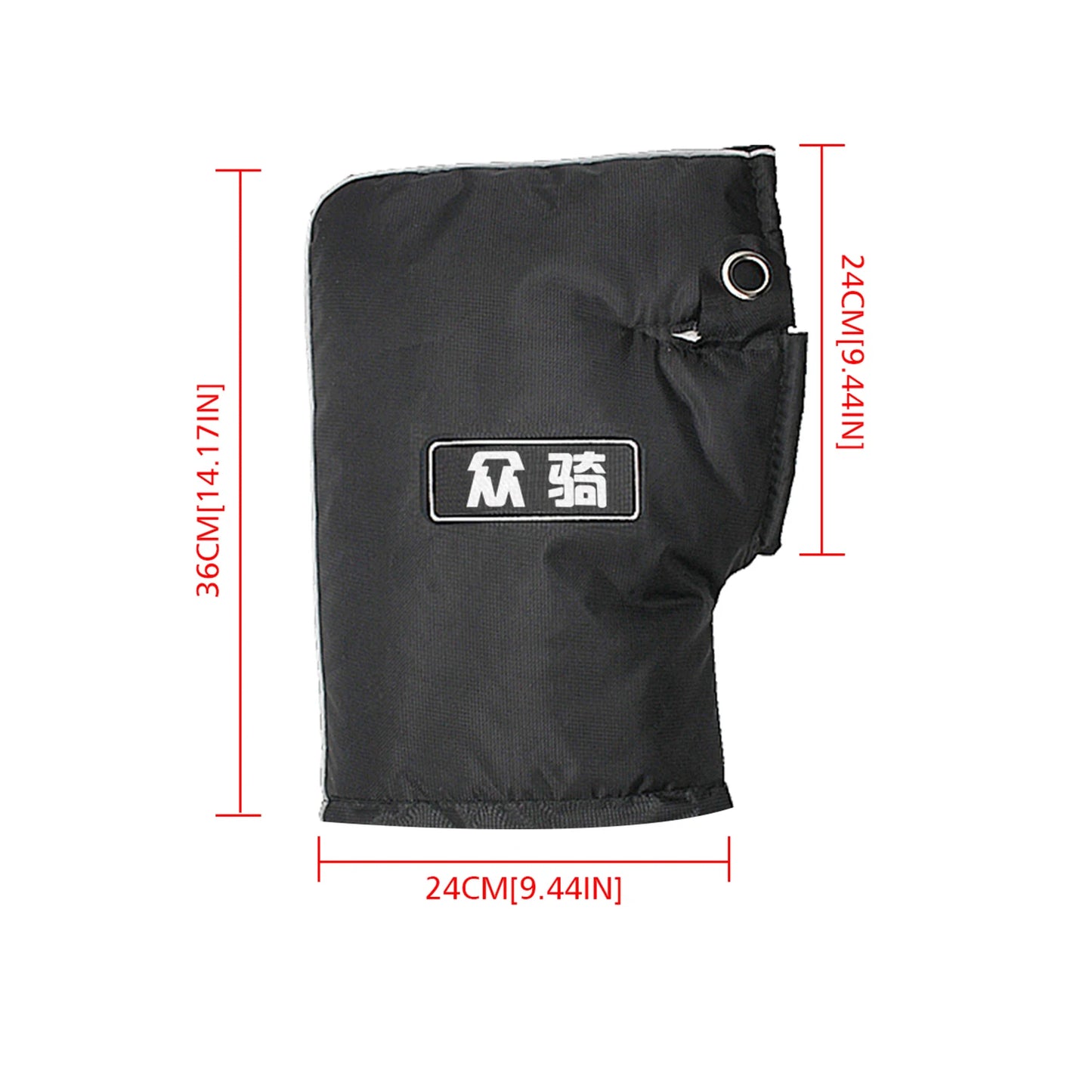 Waterproof and Windproof Motorcycle Hand Muffs Scooter Handlebar Gloves Cover Warmer for Comfort and Protection