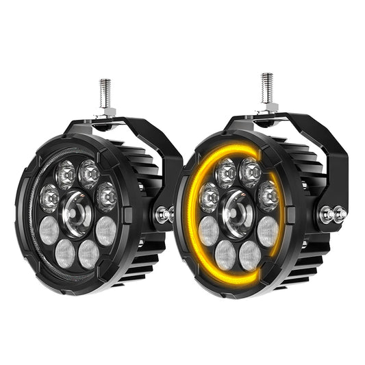 2025 Newest Motorcycle Lights High Low Beam Aux Motorbike Light for BMW Motorcycle Spot Auxiliary Lights
