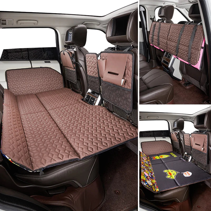 Wholesale Non-inflatable Car Mattress Car SUV Rear Sleeping Mattress with Storage Bag Travel Car Sleeping Mattress