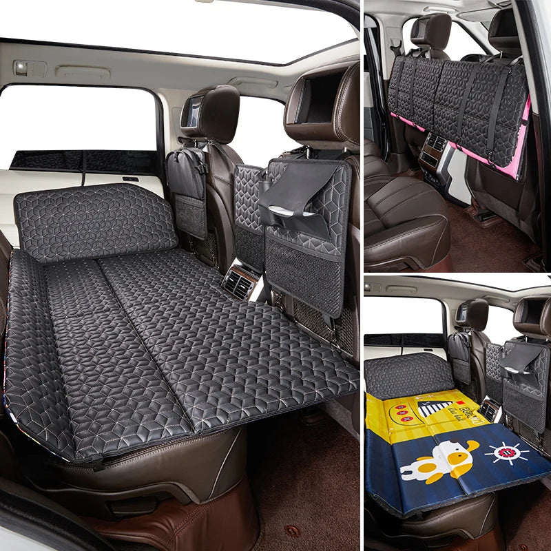 Wholesale Non-inflatable Car Mattress Car SUV Rear Sleeping Mattress with Storage Bag Travel Car Sleeping Mattress