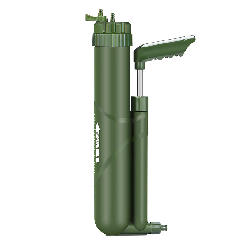 Filterwell Ultra Filtration Hollow Fiber Membrane Outdoor Portable Water Purifier Pump Hiking Travel Survival Gear