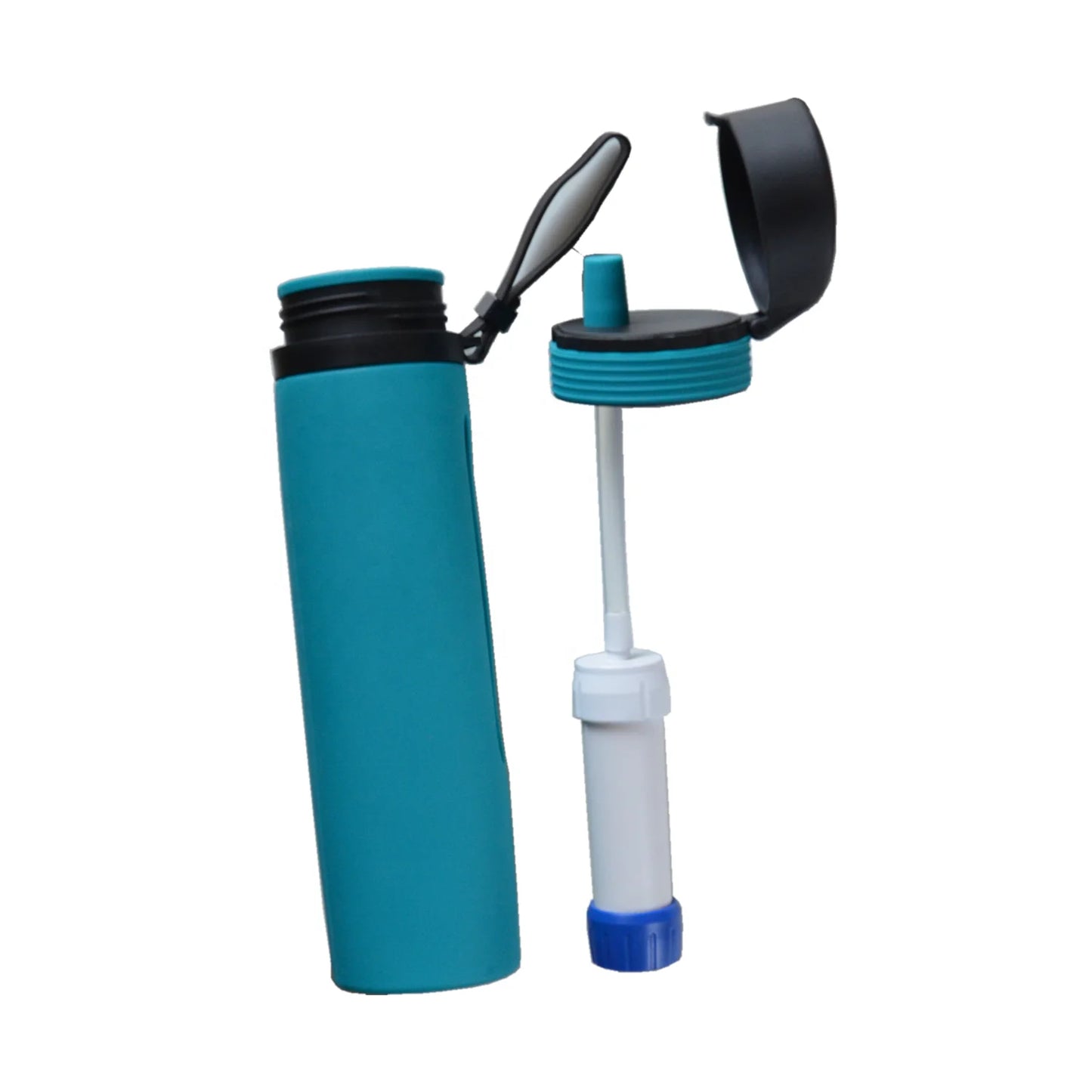 Filterwell Outdoor Sport Bottle Water Purifier UF Purifying  Water Filtration Filter Bottle  with Filter Straw