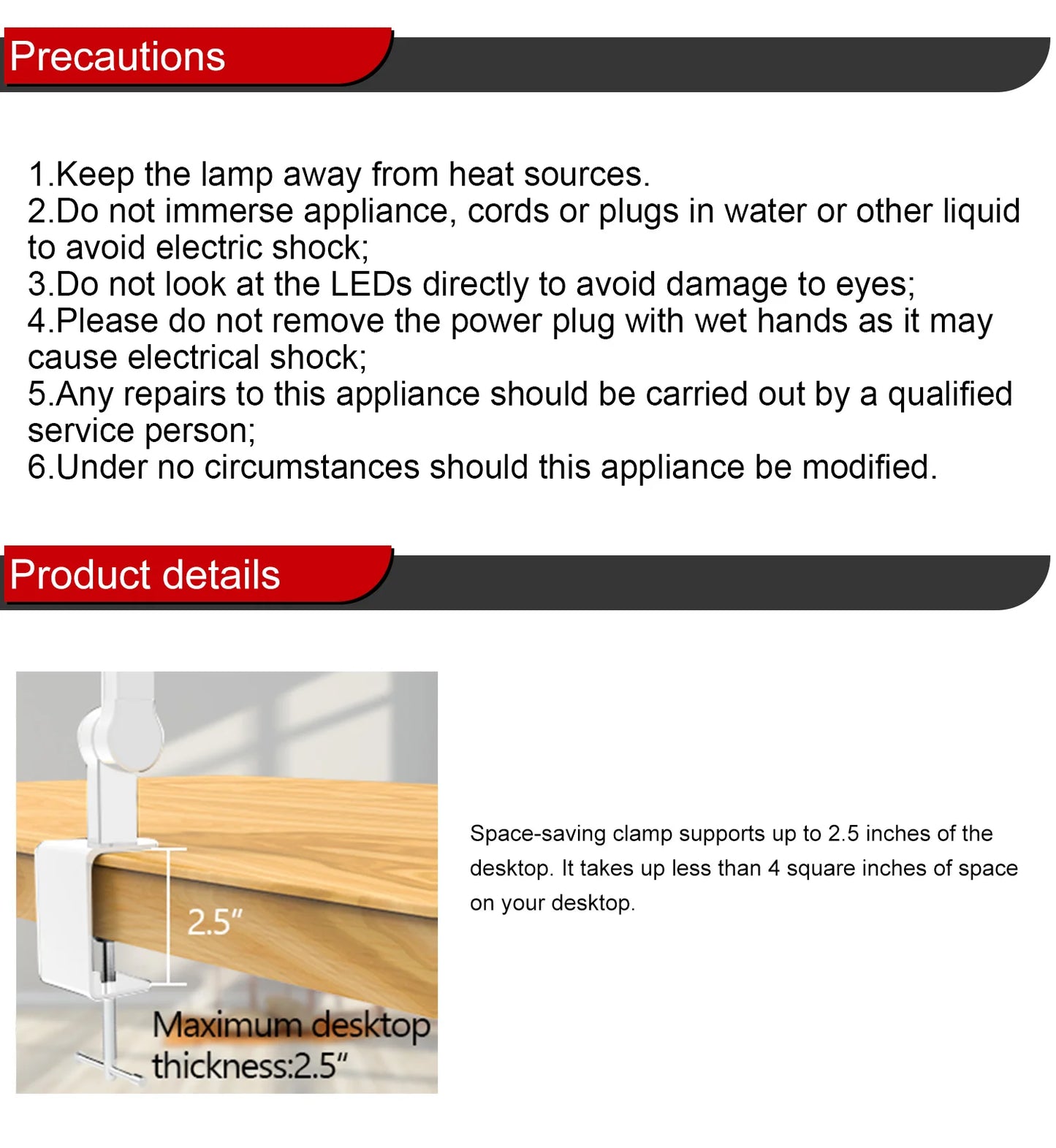 Designer Led Table Lamp for Bedside Reading Room