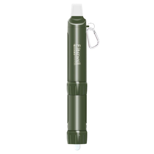 Filterwell Personal Hiking Outdoor Survival Emergency Portable Camping Pump Life Water Filter Straw