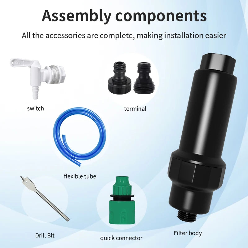 Filterwell Plastic Bucket Gravity Water Filter