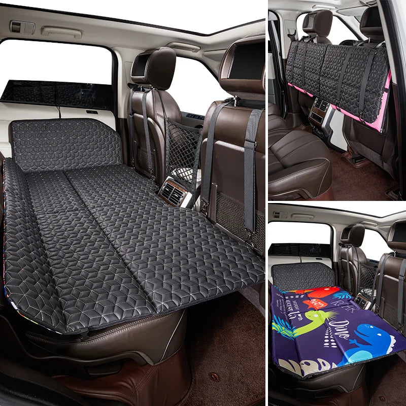 Wholesale Non-inflatable Car Mattress Car SUV Rear Sleeping Mattress with Storage Bag Travel Car Sleeping Mattress