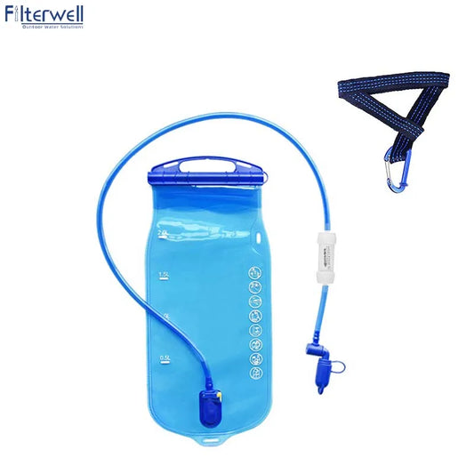 Filterwell Outdoor 3L PEVA Portable Gravity Water Filter Bag