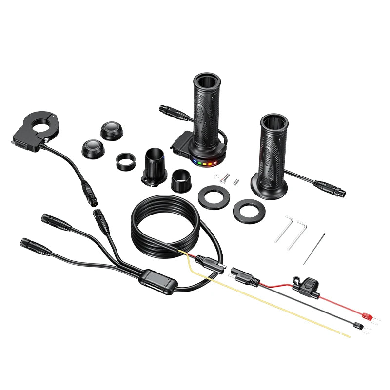 Rapid Heating Universal 12v Motorcycle Heated Grips Compatible with 22mm Diameter Handlebar Motorcycle