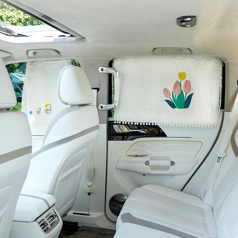 Wholesale Magnetic Car Sun Shade UV Protection Car Curtain Window Sunshade Side Window Curtain