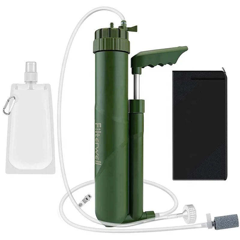 Filterwell Personal Drinking Mini Camping Portable Water Purifier Filter