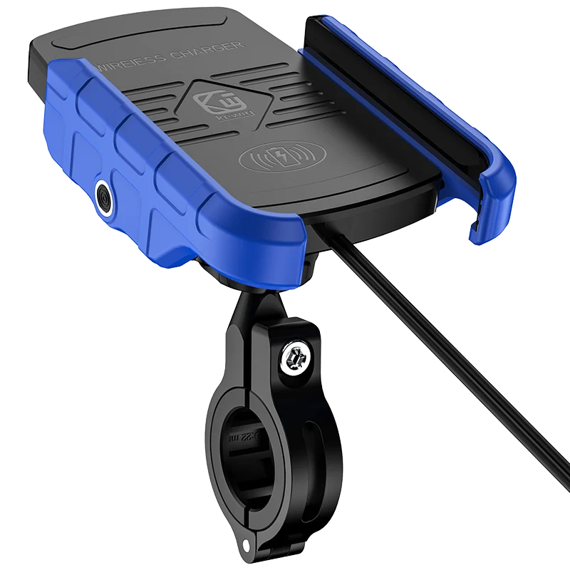 Waterproof Motorcycle Wireless Charger Phone Mount for Handlebar Electric Bike Rear Mirror Phone Holder With Charging