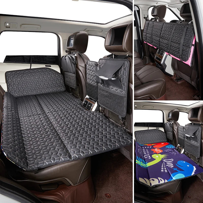 Wholesale Non-inflatable Car Mattress Car SUV Rear Sleeping Mattress with Storage Bag Travel Car Sleeping Mattress