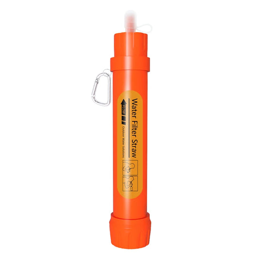 Filterwell UF Membrane KDF Mini Camping Water Filter Hiking Survival Travel Personal Portable Life Outdoor Water Filter Straw