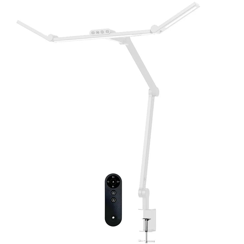 Double Head LED Desk Lamp  for Monitor Studio Reading Home Office Study Desk Reading Desk Lamp